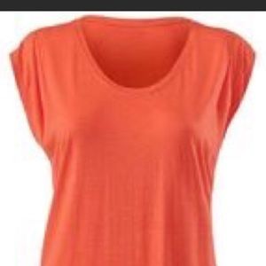 EUC cabi Orange top